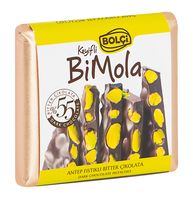 Шоколад темный "BiMola. С фисташками" (70 г)