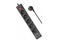 Сетевой фильтр Defender DFS 755, 5 м