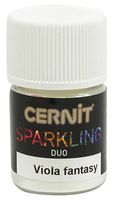 Мика-порошок "CERNIT Sparkling powder. Duo" (фиолетовая фантазия; 2 г)