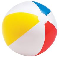 Мяч пляжный надувной "Цветной" (61 см)