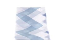 Занавес-шторка для ванной "Голубые зигзаги" (180х180 см)