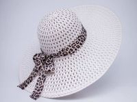 Шляпа женская "Леопард" (белый)