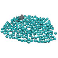 Стразы термоклеевые для рукоделия (2 мм; 150 шт.; бирюзовый)