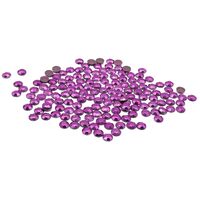 Стразы термоклеевые для рукоделия (3 мм; 150 шт.; сиреневый)
