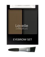 Тени для бровей "Eyebrow Set" тон: 02, универсальный