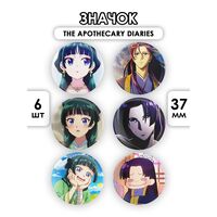 Набор значков маленьких "Монолог фармацевта" (6 шт.)