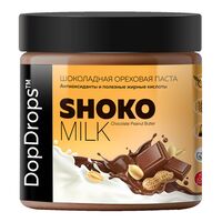Паста ореховая "Shoko Milk Peanut Butter" (500 г)
