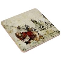 Подставка под горячее "С Новым годом! Наилучшего Вашей семье!" (145 мм)