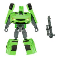 Робот-трансформер "Супербот. Зелёный автомобиль"