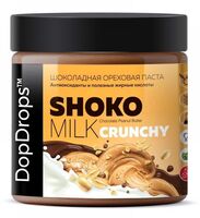 Паста ореховая "Shoko Milk Peanut Crunchy" (500 г)