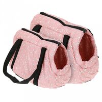 Переноска для животных "Бантик" (2 шт.; розовый)