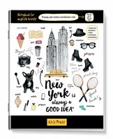 Тетрадь для записи английских слов. Нью-Йорк