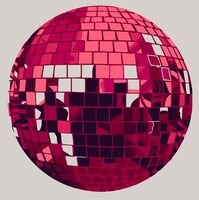 Картина по номерам "Диско-шар" (200х200 мм)