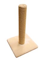 Когтеточка "Люкс" (31х31х50 см; бежевый)