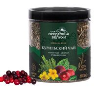 Чай травяной "Курильский чай с лемонграссом, мелисой, ягодамии брусники" (60 г)