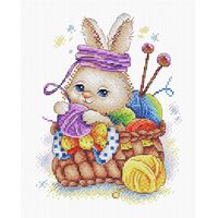 Набор для вышивания "Рукодельный кролик" (160х210 мм)