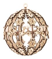 Сборная деревянная модель "Новогодний шар"