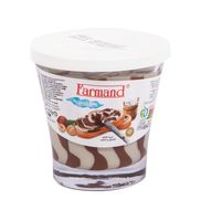 Паста шоколадная "Farmand. Фундук и молоко" (100 г)