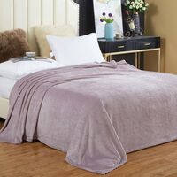 Плед-покрывало "Пыльная роза" (180х200 см)