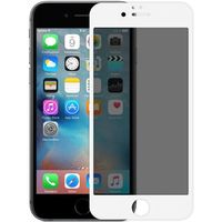 Защитное стекло Case Full Glue Privacy для iPhone 6/6S (белый)