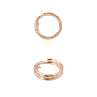 Кольцо соединительное для бижутерии (5 мм; 18 шт.; золото)