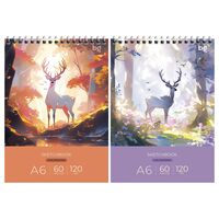Скетчбук "Сказочный олень" (А6)