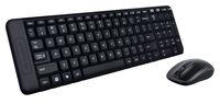 Беспроводной комплект клавиатура+мышь Logitech Wireless Desktop MK220 (Black)