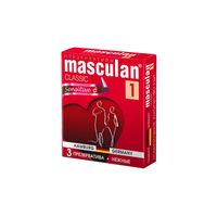 Презервативы "Masculan. Classic-1. Нежные" (3 шт.)