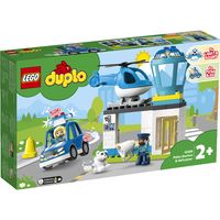 LEGO Duplo "Полицейский участок и вертолёт"