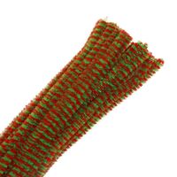 Проволока синельная для творчества "Двухцветная" (300 мм; 30 шт.; красно-зеленый)