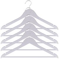 Вешалка для одежды (5 шт.; белый)