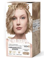 Краска для волос "Studio 3D Holography" тон: 9.0, очень светлый блонди