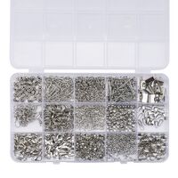 Набор фурнитуры для украшений (никель)