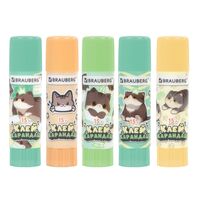 Клей-карандаш "Милые коты" (15 г)