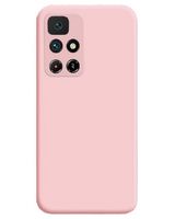 Чехол Case Matte Lux для Xiaomi Poco M4 Pro 5G (розовый)