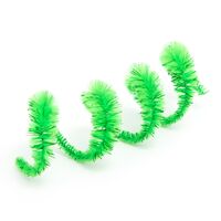 Проволока синельная для творчества "Цветок" (300 мм; 15 шт.; зеленый)