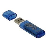 USB Flash Drive 32Gb SmartBuy Glossy series (Blue)