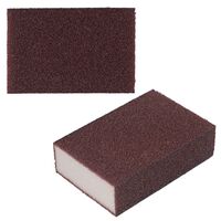 Губка для мытья кухни "Карборундовая" (6х9х2,5 см)