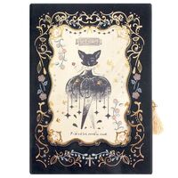 Блокнот "Девочка-кошка" (116х165 мм)