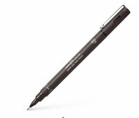 Ручка капиллярная "Uni Pin" (0,5 мм; темно-серая)