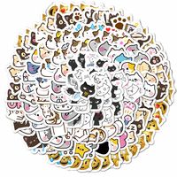 Набор виниловых наклеек "Cat emoji"