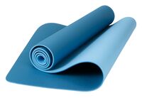 Коврик для йоги (183х61x0,6 см; синий)