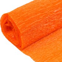 Бумага гофрированная "Darvish" (50х200 см; оранжевая)