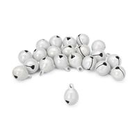 Бубенчики для творчества и рукоделия "Жемчужные" (20 шт.; 10 мм; белый)