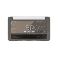 Пудра для бровей "Brow Powder Set Waterproof" тон: 010, ash blond