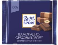 Шоколад молочный "Шоколадно-ореховый десерт" (100 г)