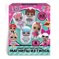 Набор для изготовления гипсового магнита "ЛОЛ"