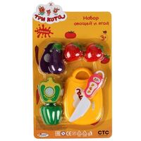 Игровой набор "Овощи и фрукты" (5 предметов)