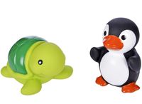 Набор игрушек для купания "Черепашка и пингвин" (2 шт.)