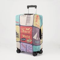 Чехол для чемодана (45х30х70 см; разноцветный)